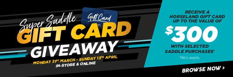Saddle Gift Card Giveaway