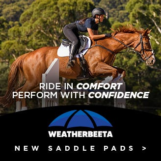 New WeatherBeeta Prime Air-Tec Saddle Pads