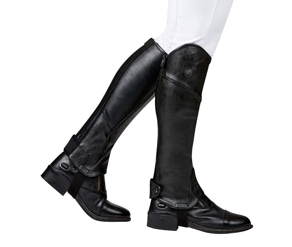 Dublin leather half chaps deals