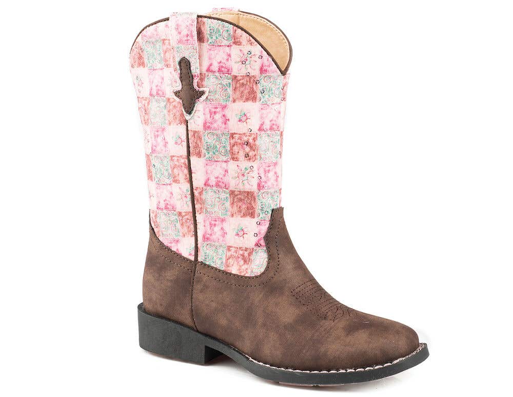 Buy Kids Floral Shine Boots Online ROPER Horseland