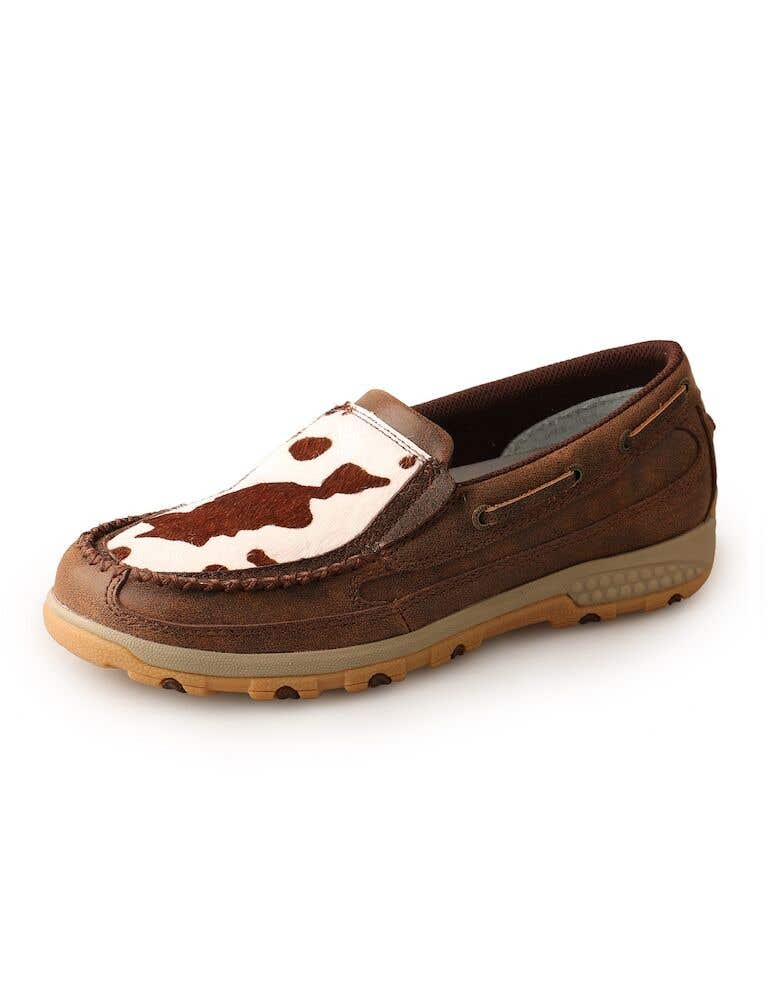 Cow fur 2024 shoes