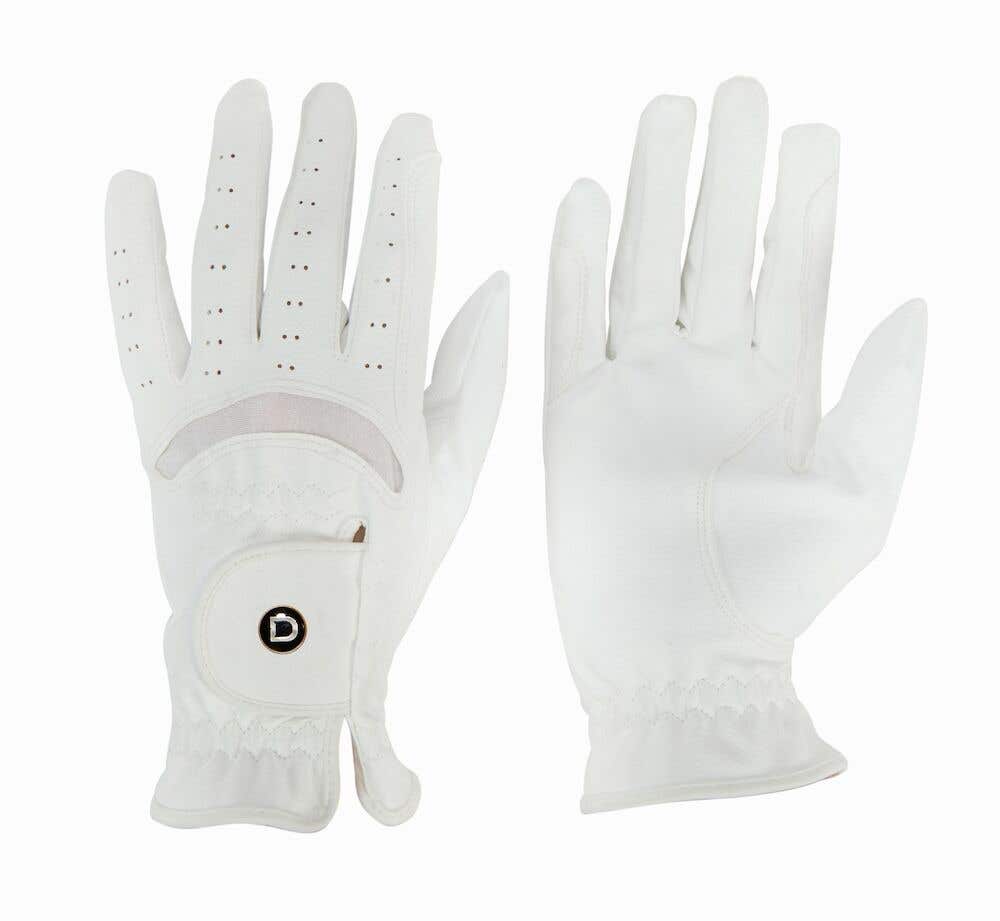 White dressage gloves on sale