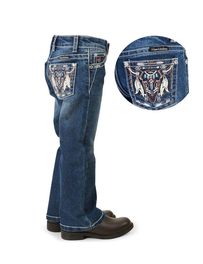 Buy Girls Bettina Boot Cut Jeans Online PURE WESTERN Horseland