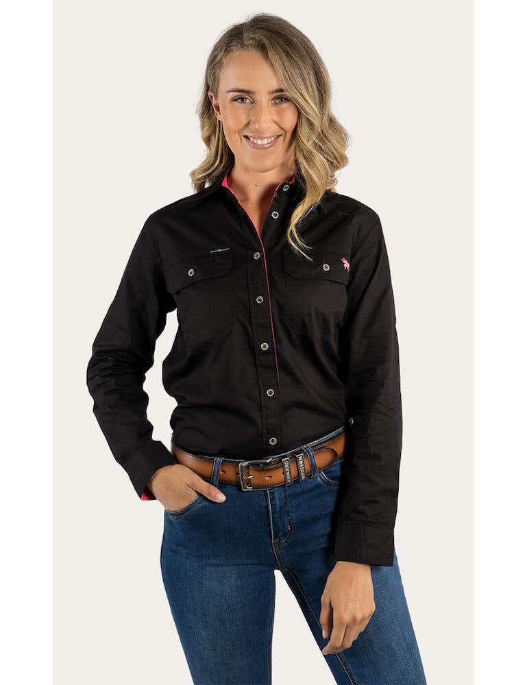 Pentecost River Womens Full Button Work Shirt