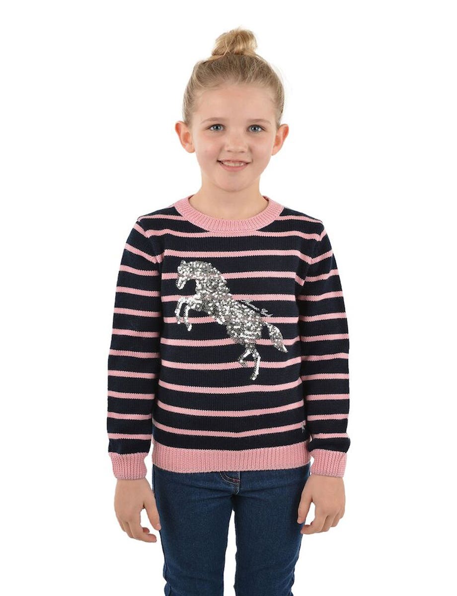 Buy Girls Eclipse Sequin Jumper Online THOMAS COOK Horseland