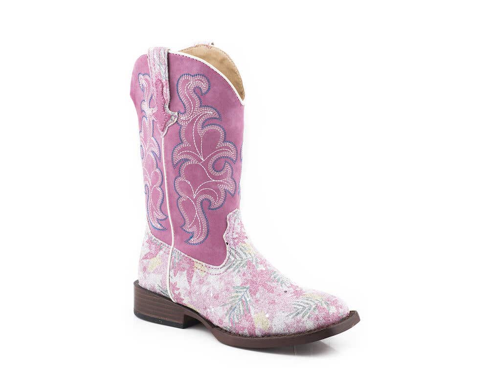 Roper pink glitter boots sale