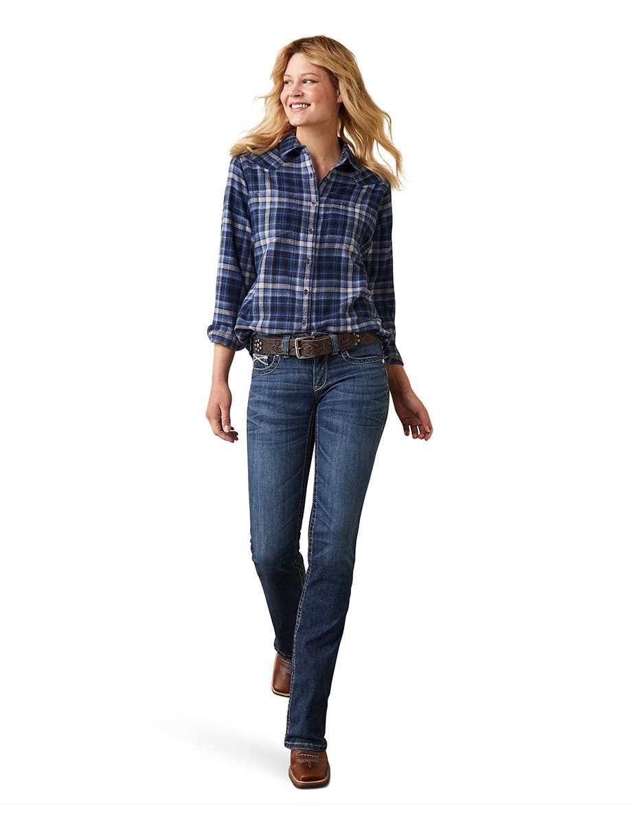 Ariat hot sale checkered boots