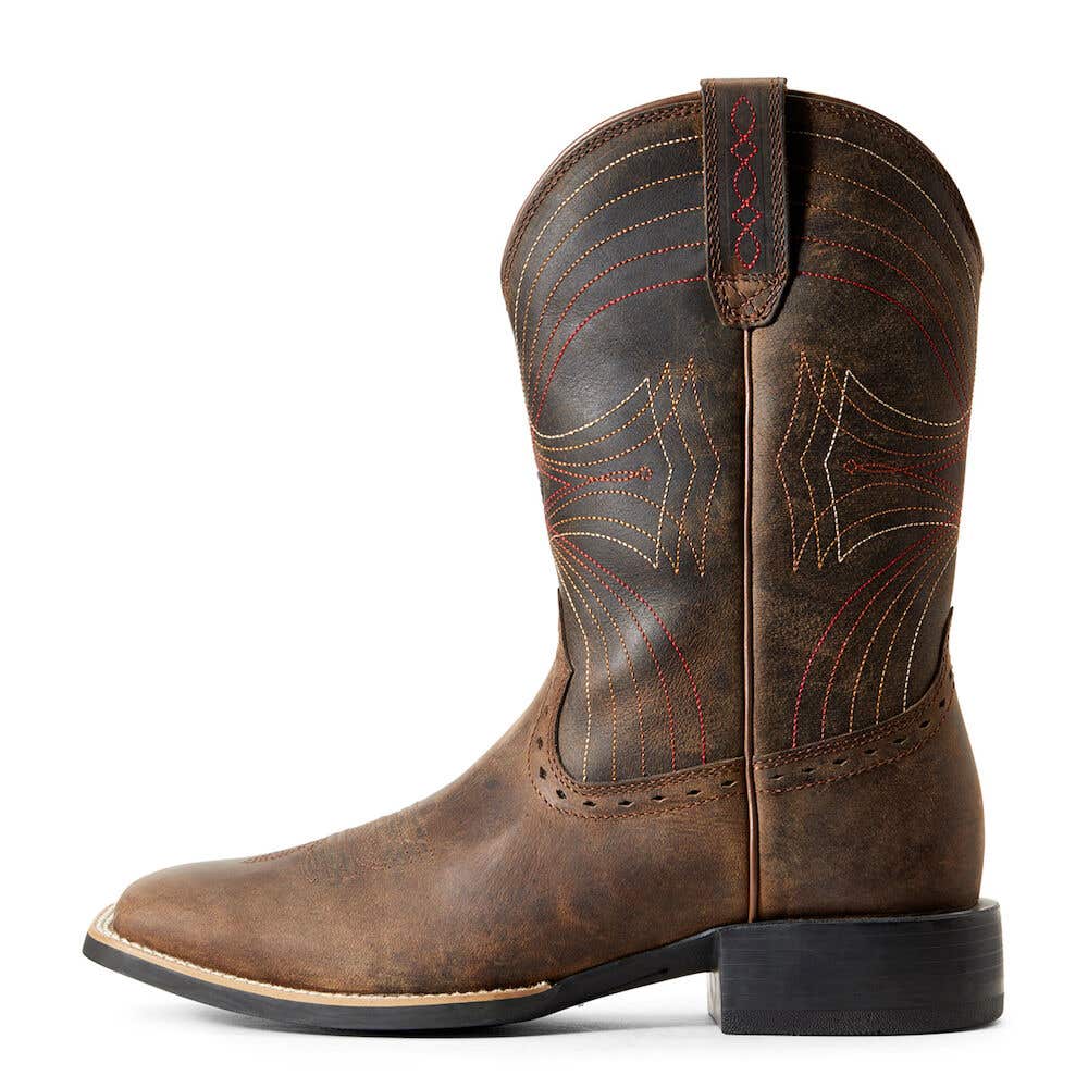 Wide square toe boots hot sale