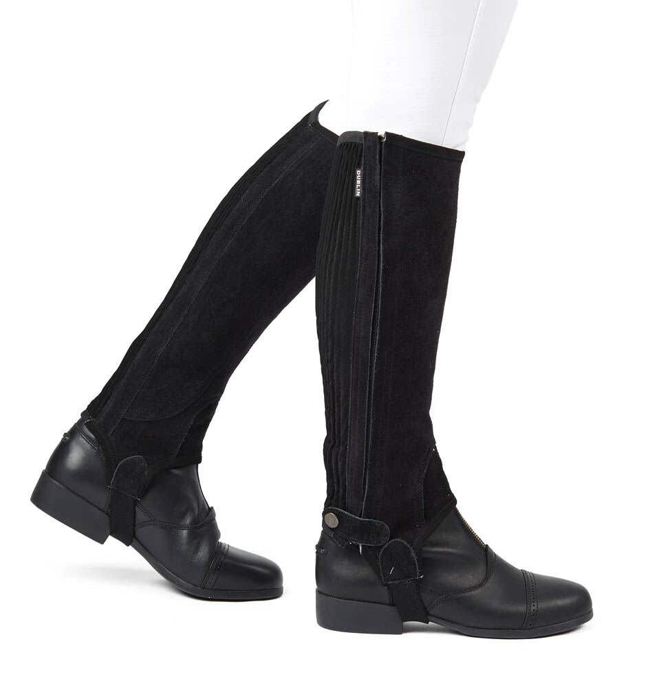 Half suede half outlet leather boots