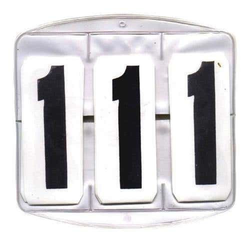 Saddle Pad Competition Number Set Square