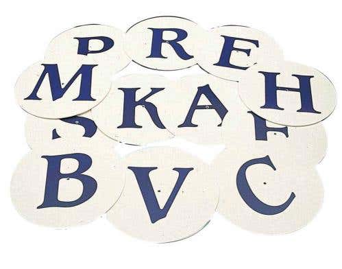 Hanging Dressage Letters