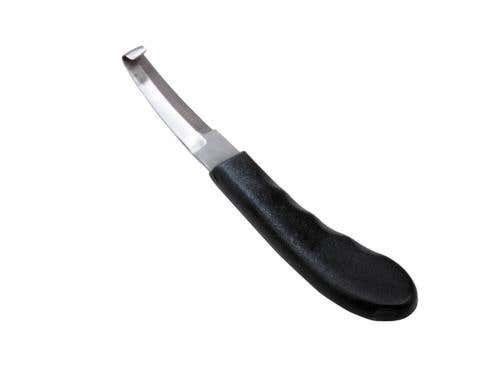 Double Edged Hoof Knife With Plastic Handle