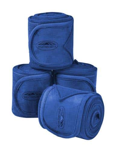 Aerborn 4x 10cm 5m Elastische Bandage Pferd Pony Haken Loop Leg Tail WrapRot 