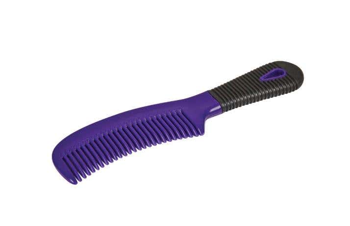 Rubber Handle Mane Comb