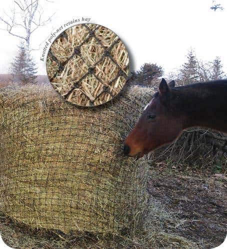 Round Bale Poly Slow Feed Haynet