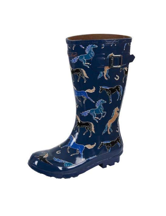 Horse rain new arrivals boots women's shoes