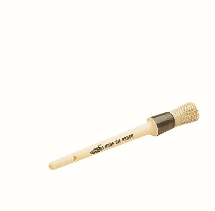 Hoof Dressing Brush With Plastic Handle