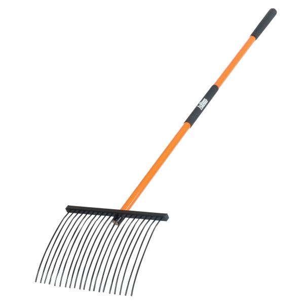 Equine 20 Tine Fibreglass Handle Stable Rake