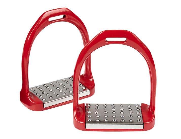 Aluminum Wide Tread Grip Stirrups