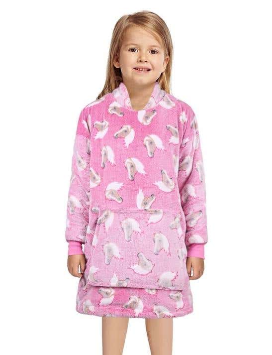 Kids Horse Snuggle Hoodie