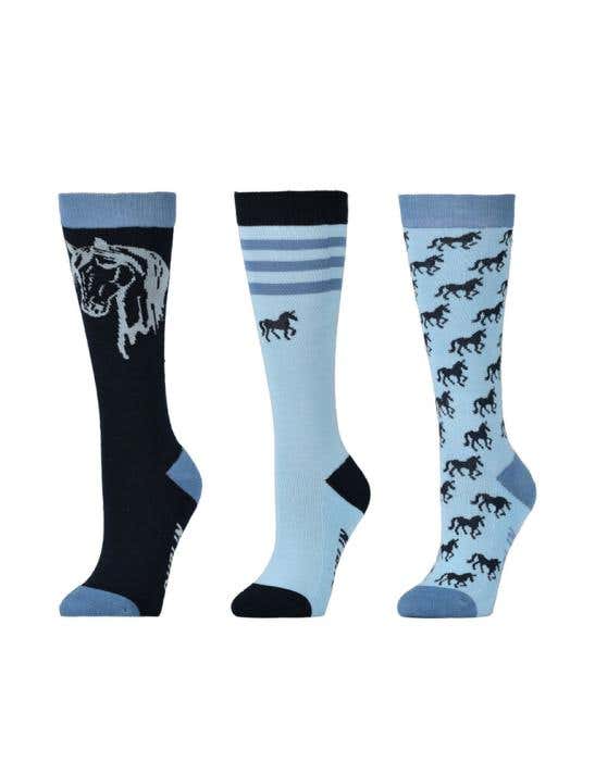 Kids 3 Pack Socks