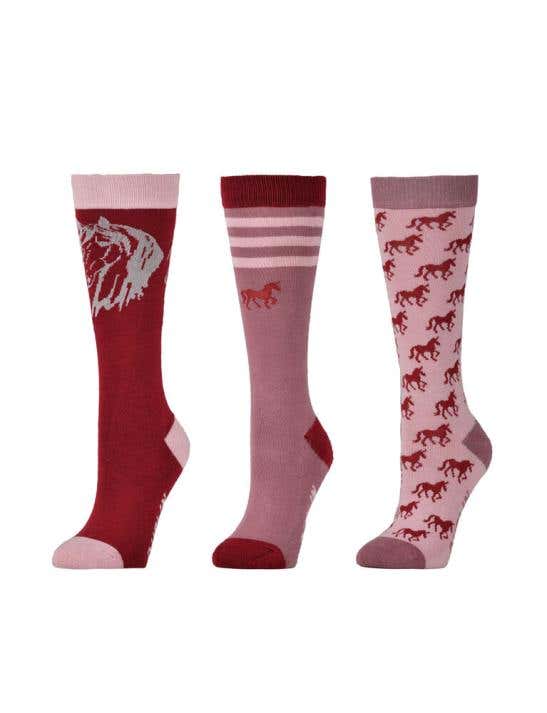 Kids 3 Pack Socks