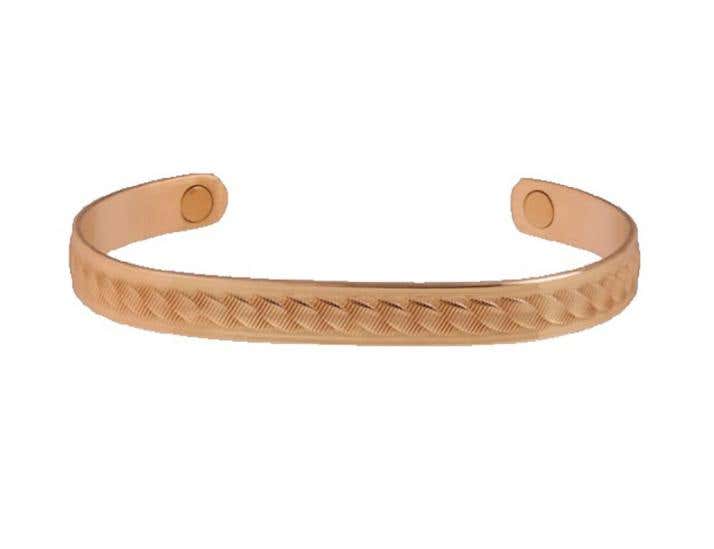 Rope Copper Magnetic Wrist Band