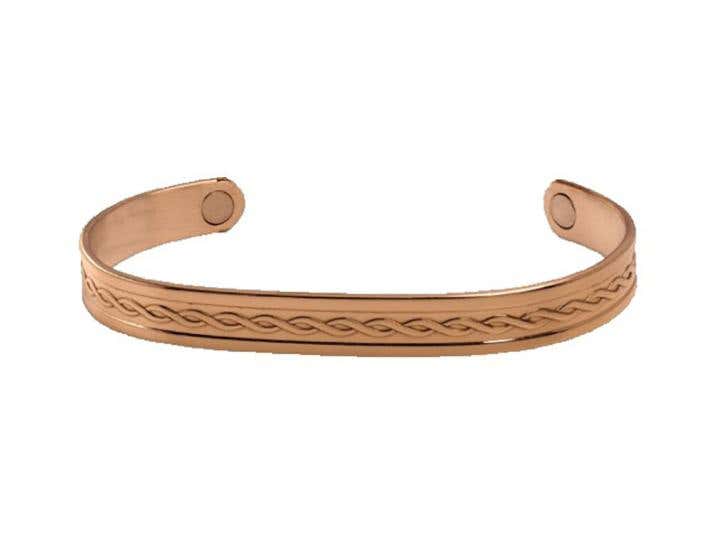 Tudor Copper Magnetic Wrist Band