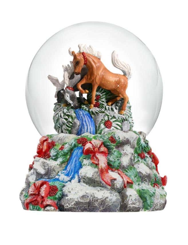 Winter Wonderland Musical Snow Globe
