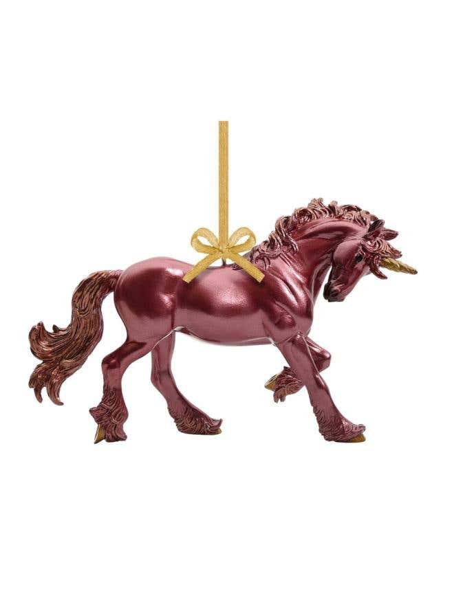 Stablemates Unicorn Ornament Scarlet