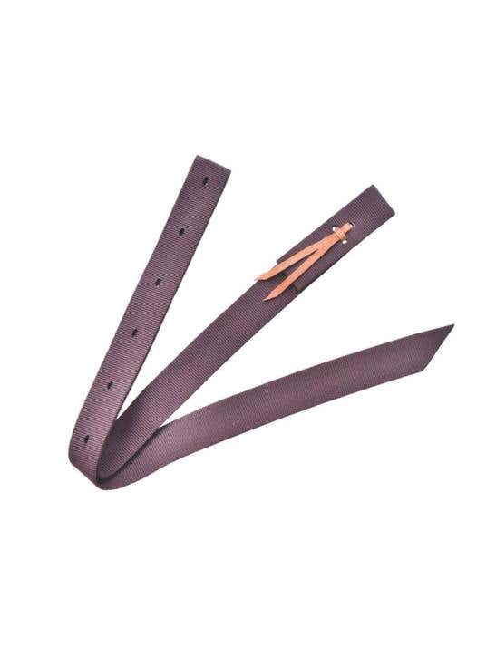 Tie Strap With Leather Tie