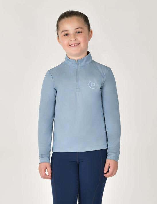 Kids Breathable Long Sleeve Riding Top