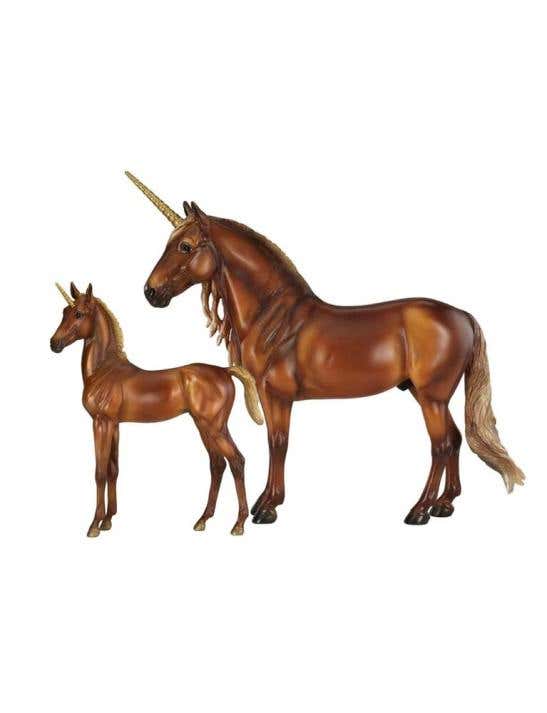 Traditional Cyrus & Solana Unicorn Stallion And Foal