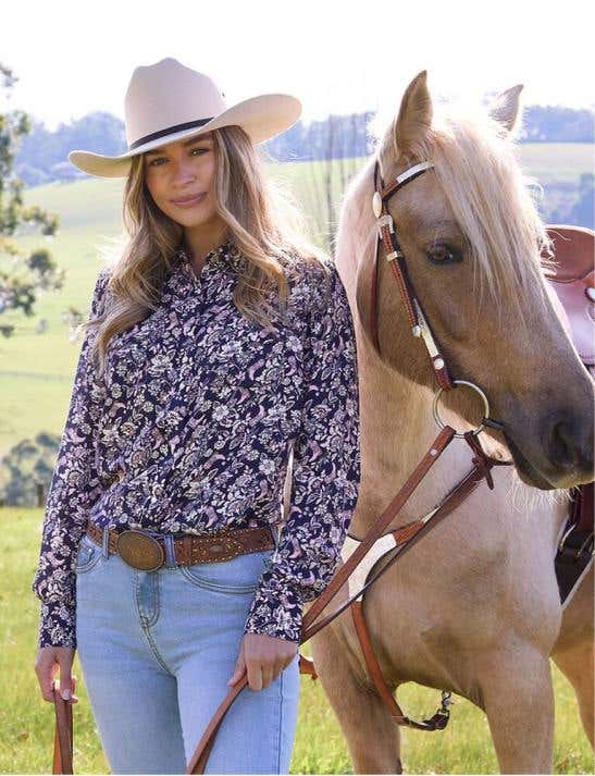Womens Hannah Long Sleeve Shirt