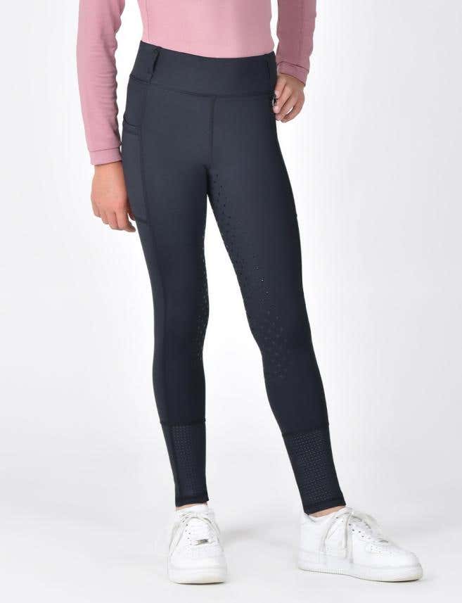 Kids Form Mesh Riding Tights