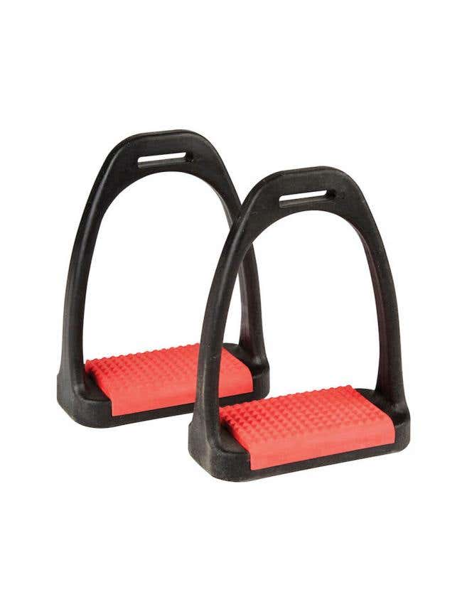 Polymer Stirrup Irons With Coloured Treads