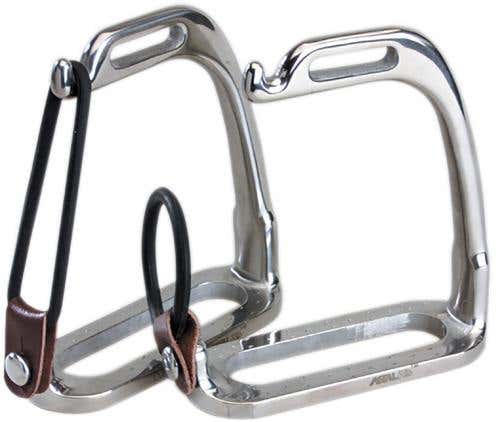 Stainless Steel Peacock Stirrup Irons