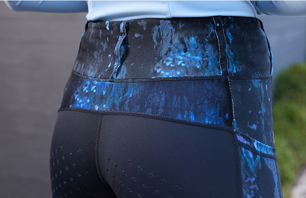 Close up of waistband of Dublin Form Riding Tight