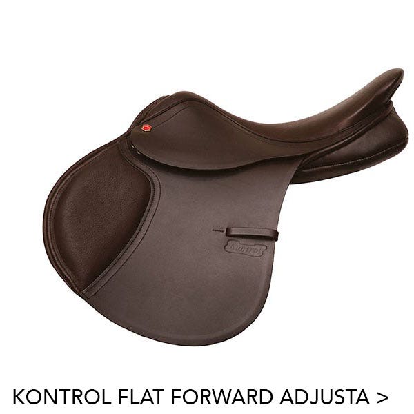 Albion Kontrol Flat Forward Adjusta Jump Saddle