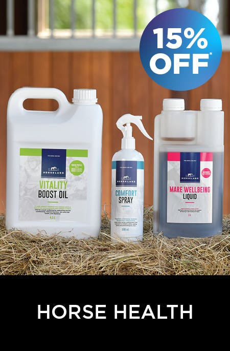 15% off Horse Health