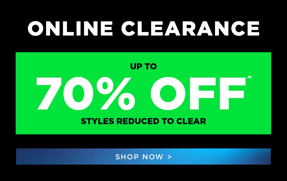 Up to 70% Off Clearance