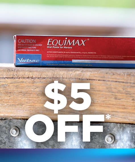 $5 off Virbac Equimax Worm Paste