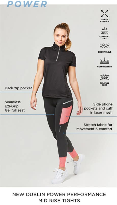 Dublin Power Performance Mid Rise Tights
