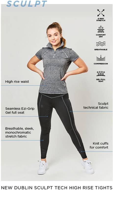 Dublin Sculpt Tech High Rise Tights